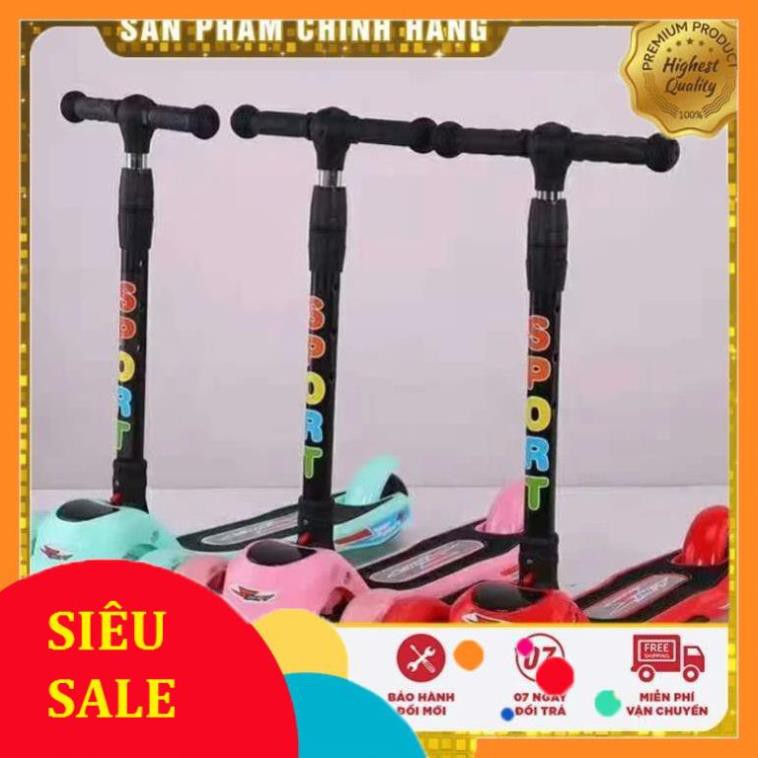 Xe trượt scooter Babyfast của an toàn cho trẻ em chịu lực 100kg phù hợp cho cả bé trai và gái (BH-13tháng màu ngẫu nhiên