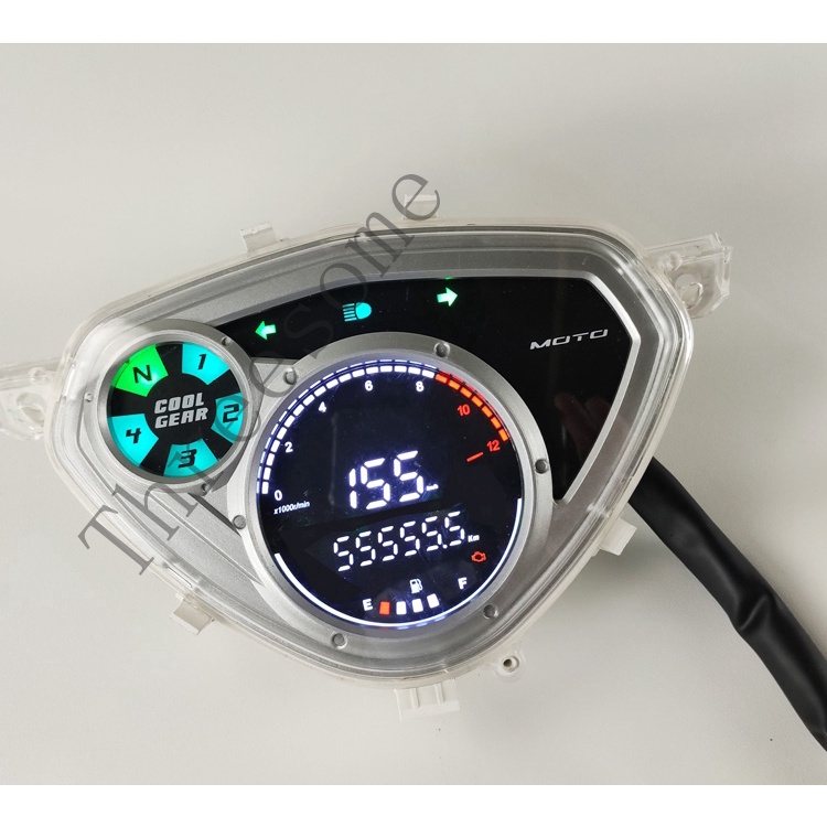 Màn Hình LCD Kỹ Thuật Số Dành Cho Xe Mô Tô Yamaha SRL11OZ SRL11OZR FI LAGENDA 110Z