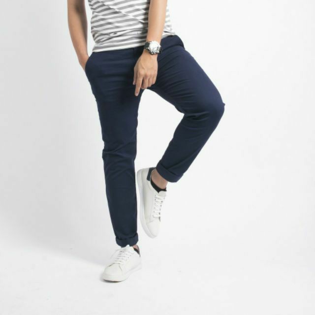 Quần Kaki Nam Dáng Âu Hàn Quốc Phong Các | BigBuy360 - bigbuy360.vn