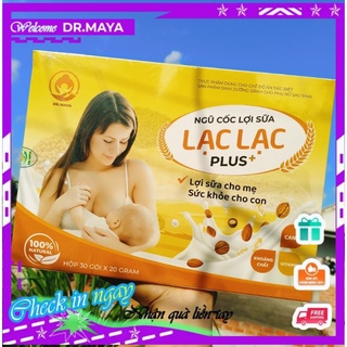 Ngũ cốc Lợi sữa Lạc Lạc 30 Gói giúp mẹ cải thiện cân nặng, gọi sữa về nhanh