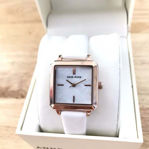 [CHÍNH HÃNG] Đồng Hồ Nữ ANNE KLEIN AK 3090RGWT MẶT VUÔNG SANG TRỌNG