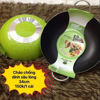 💞💞Chảo  2 quai chống dính size "34cm" TO LẮM NHA.  Quà tặng từ sữa Nuti food siêu đẳng cấp 🙂