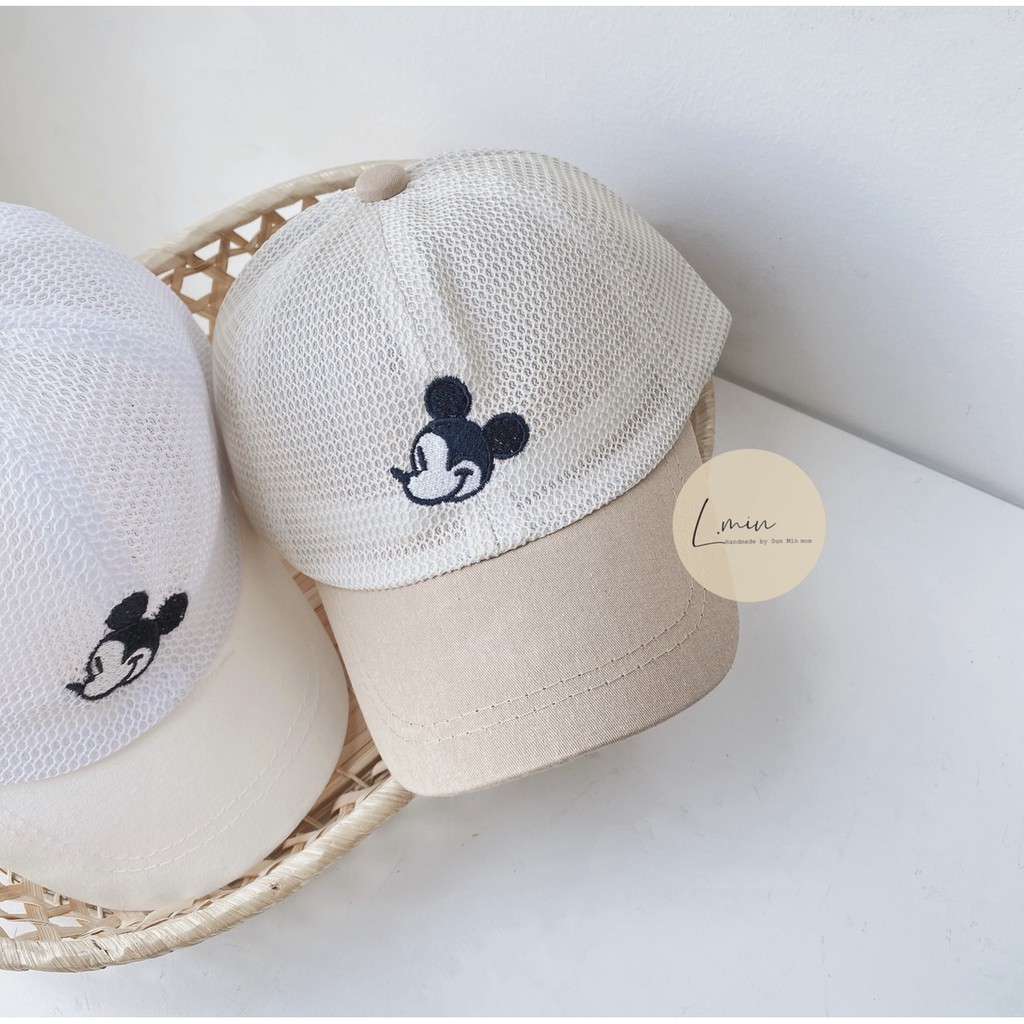 Nón mickey begie by lmin