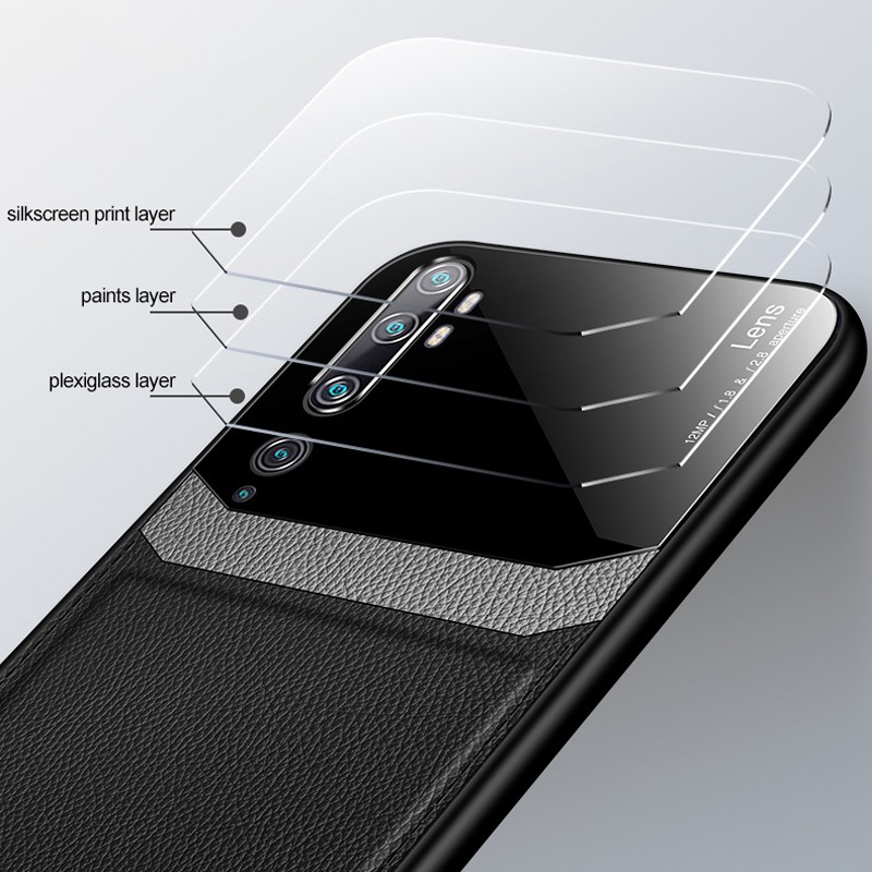 Ốp điện thoại KOOSUK da acrylic phong cách cổ điển cho Samsung Galaxy Note 8 9 10 + S10 S9 S8 Plus S10e