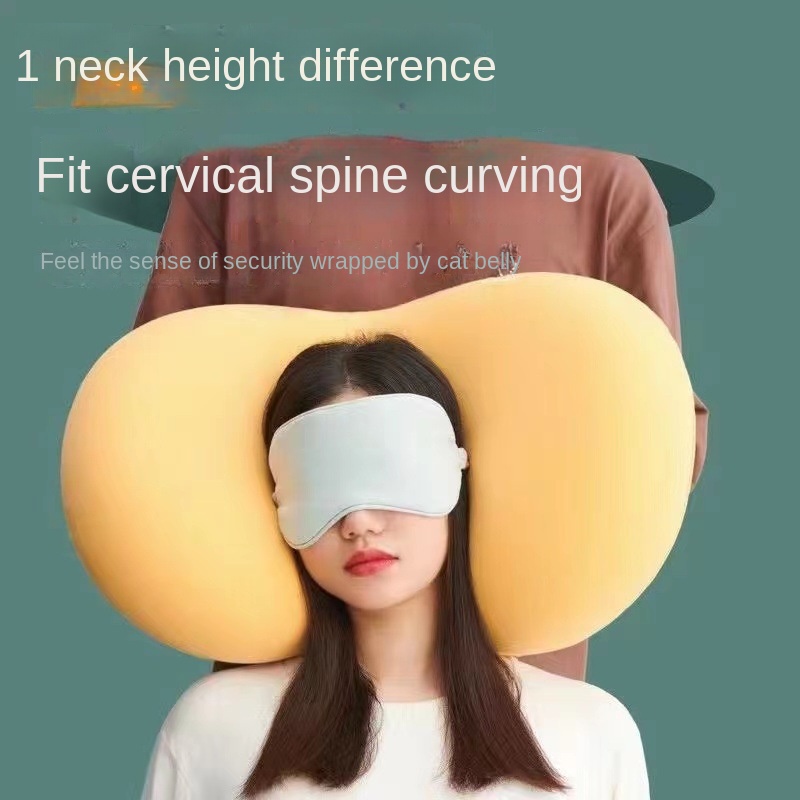 Gối Kê Cổ Bằng Cao Su Non Chống Đau Cổ Phong Cách Bắc Âu