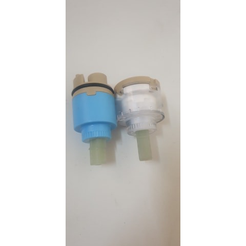 Óc sen vòi tắm gật gù nóng lạnh, lõi sen chân thấp, chân cao