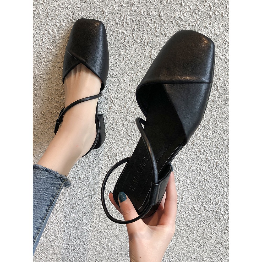 [SẴN- Có video tự quay] Giày búp bê đế vuông - P001 | BigBuy360 - bigbuy360.vn