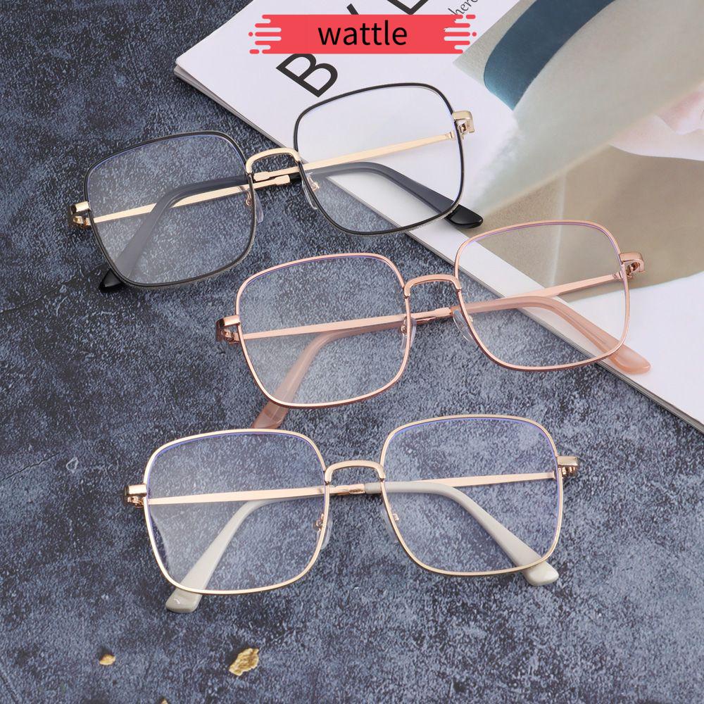 Mắt kính gọng vuông bản to chống bức xạ và ánh sáng xanh thời trang cho nam nữ
