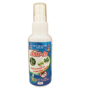 Tinh dầu đuổi muỗi Anti-In 60ml