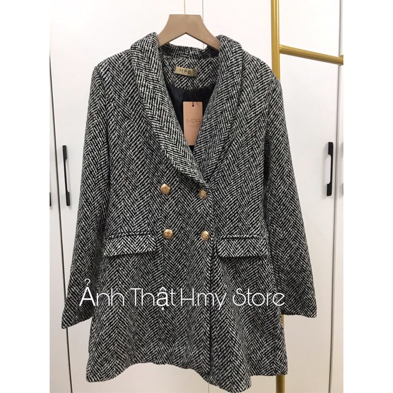 🌺Ảnh Thật🎁 Áo Khoác Dạ 🎁 Áo dạ vest 🎁 Áo kẻ kẻ ziczac 🎁 Hàng Mai Phương Bùi | BigBuy360 - bigbuy360.vn