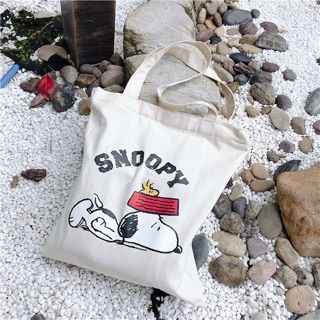 Freeship 99k TQ_Túi tote snoopy