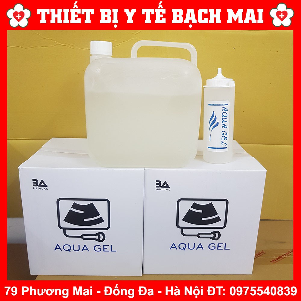 Gel Triệt Lông Aqua Gel Can 5L Màu Trắng