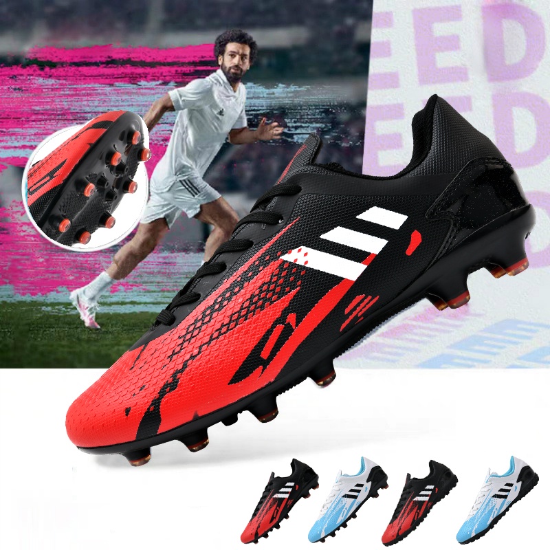 Giày bóng đá chất lượng cao X19.1 FG Giày đá bóng cổ thấp Giày bóng đá thanh niên Size:35-45