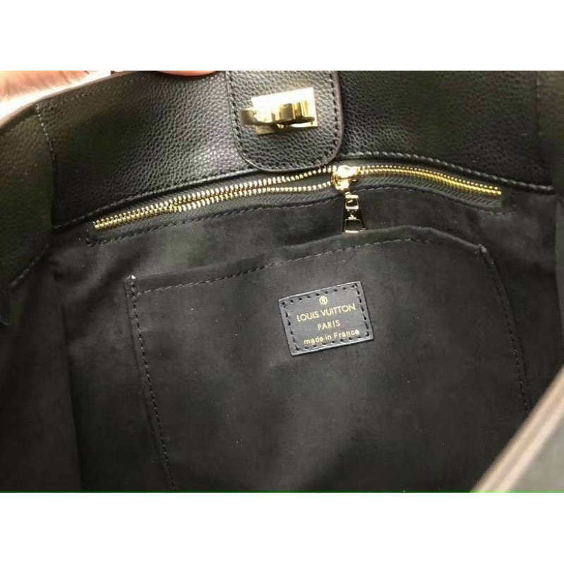 Túi W266-30 LV On my side bản da thật logo nét fullbox nam châm new Collection