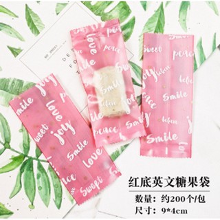 Túi đựng kẹo nougat ( 200 chiếc)