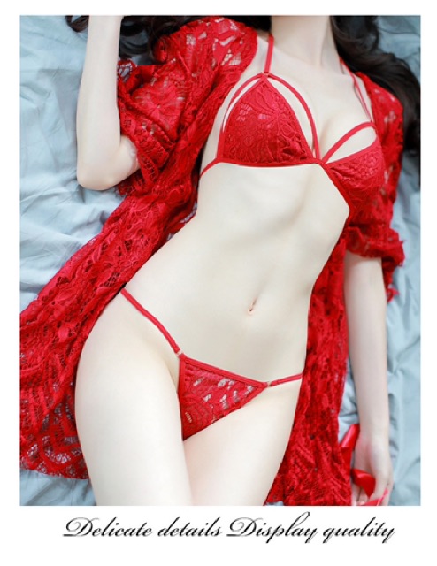 Bk011 bộ chip lọt khe ( không kèm khoác ngoài )- đồ lót cao cấp -KellyWang