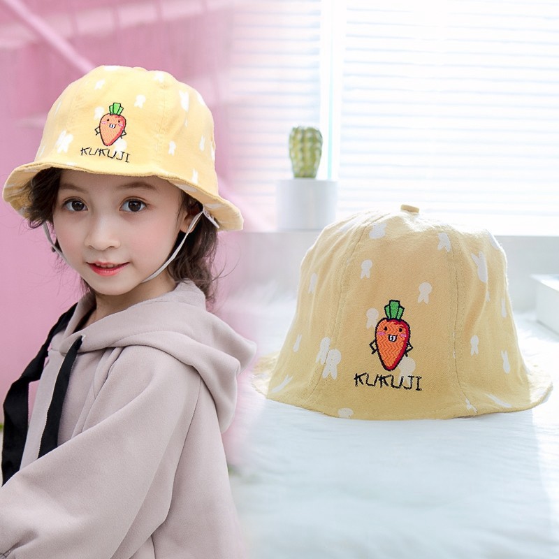 Mũ vành rộng hoạ tiết đáng yêu chống nắng bảo vệ bé yêu
