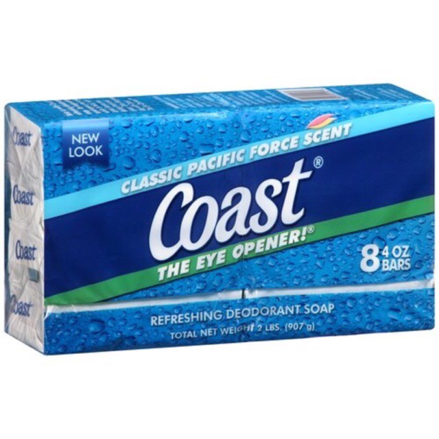 8 Cục Xà Bông Coast (113gx8) Nhập Từ Mỹ