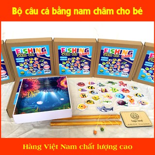 Bộ đồ chơi câu cá bằng nam châm cho bé - hàng Việt Nam chất lượng cao
