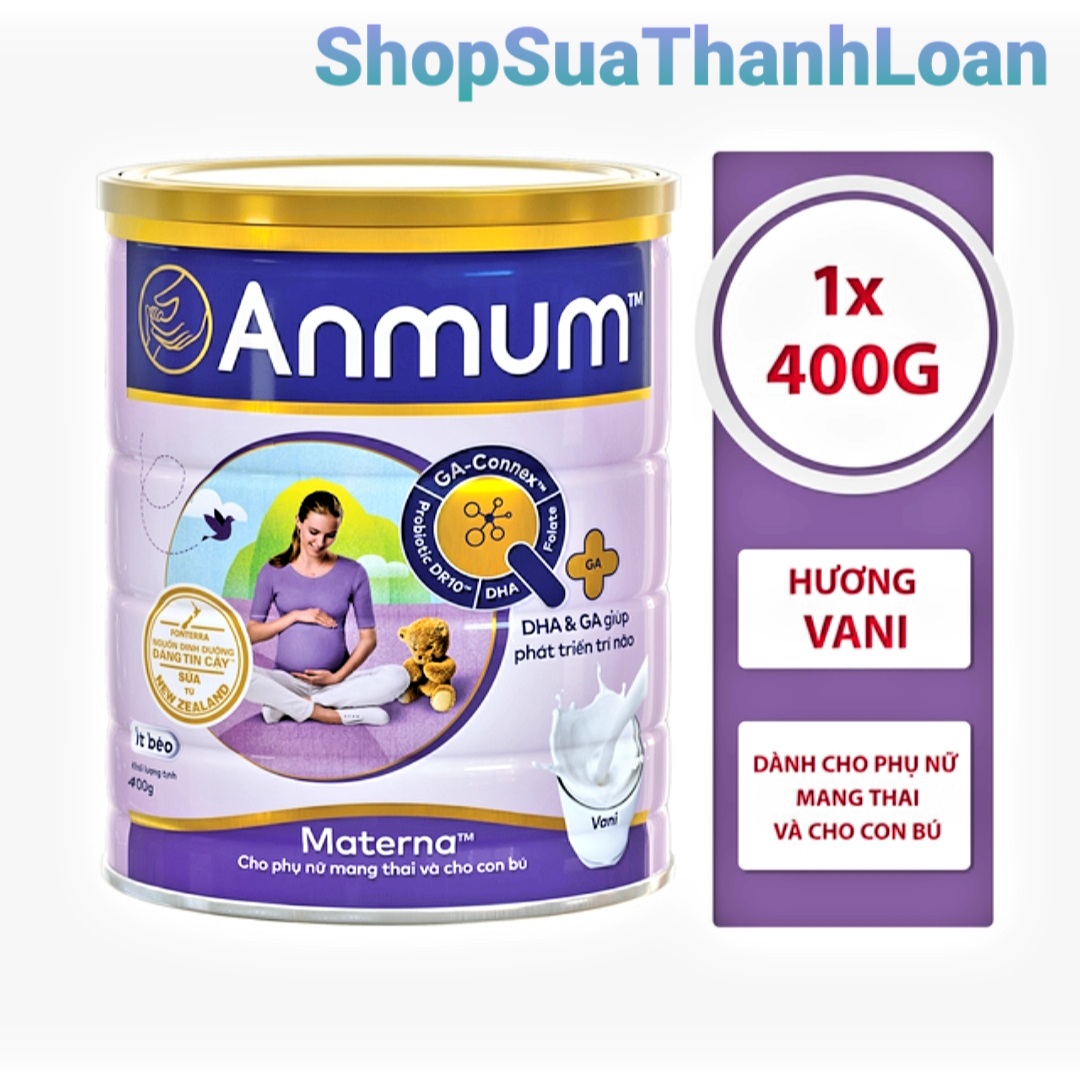 Sữa Bột Dành Cho Mẹ Bầu Anmum Materna Hương Vanilla 400g