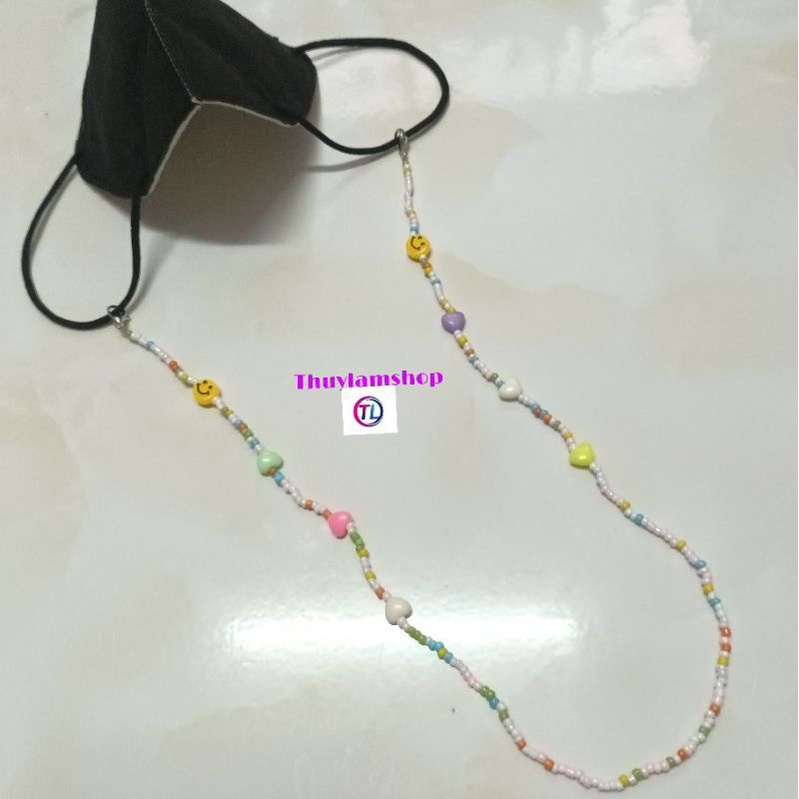 Bán sỉ 1 bó 10 dây đeo khẩu trang chống rớt kiểu Hàn xinh xinh tiện lơi thời trang bỏ buôn bỏ sỉ số lượng lớn