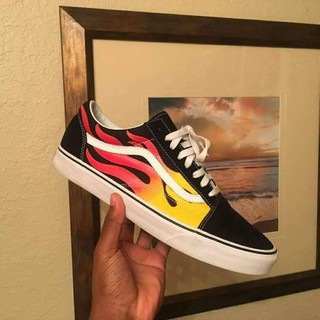[SIÊU RẺ] Sneaker Vans Old Skool Fire NAM NỮ