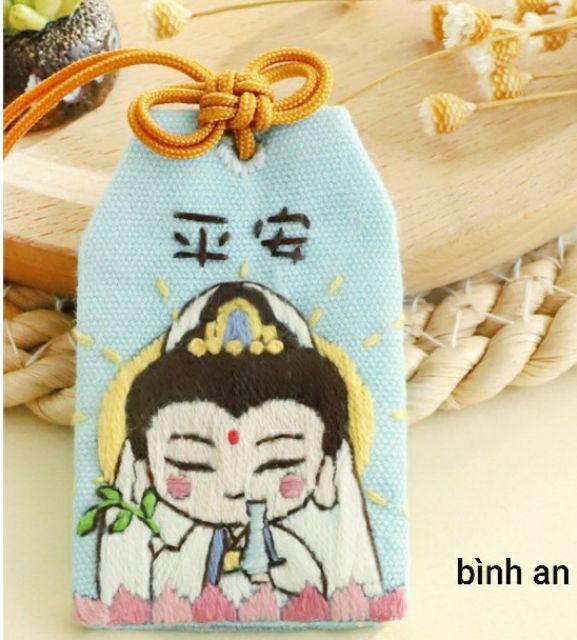 BỘ KIT TỰ LÀM TÚI ƯỚC NGUYỆN OMAMORI ( MẪU CHIBI )