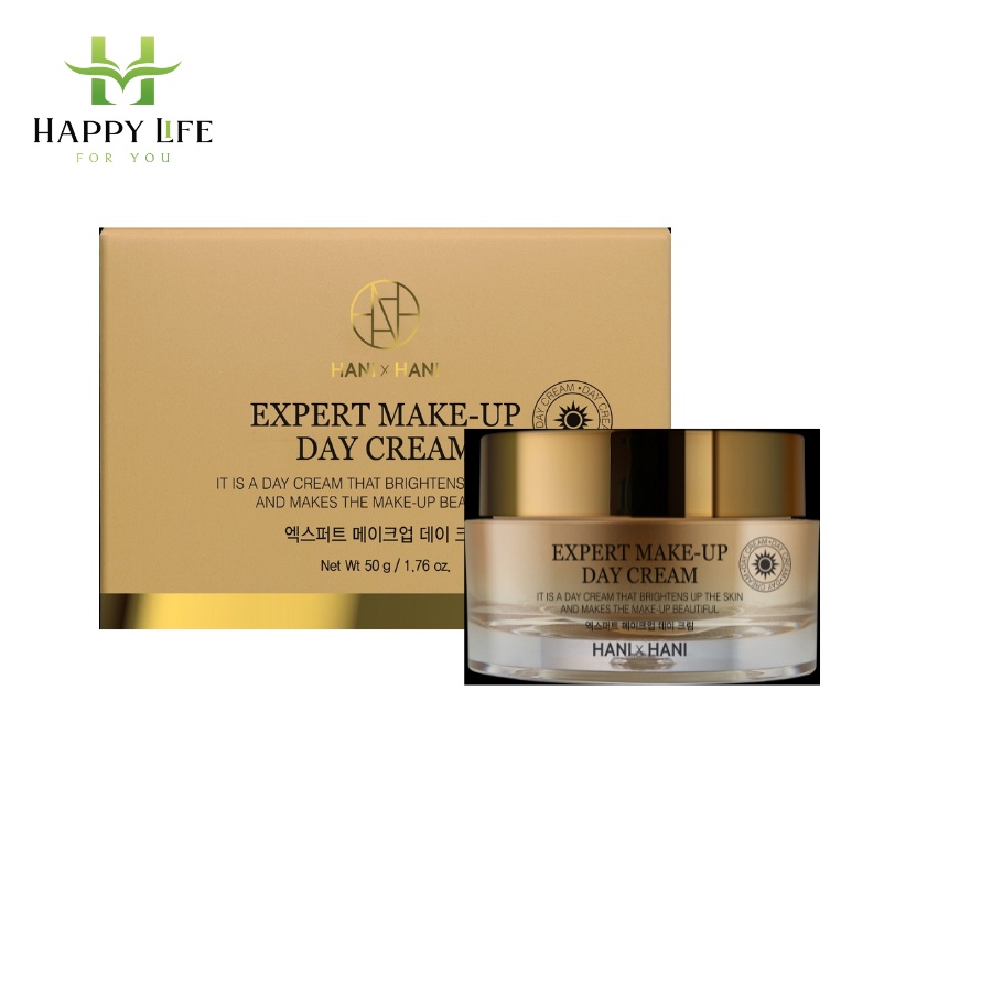 Kem dưỡng trắng da mặt, kem dưỡng da ban đêm, kem dưỡng da ban ngày HANI x HANI 50g Hàn Quốc - Happy Life 4U