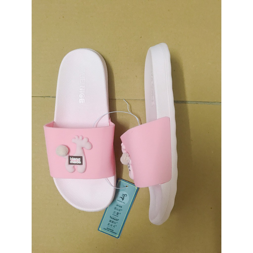 LAROSA - [Freeship] - Dép Cao Su Đi Mưa Ulzzang Unisex Hình Thú in nổi