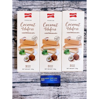 Bánh xốp Bissin Coconut Wafers 100g