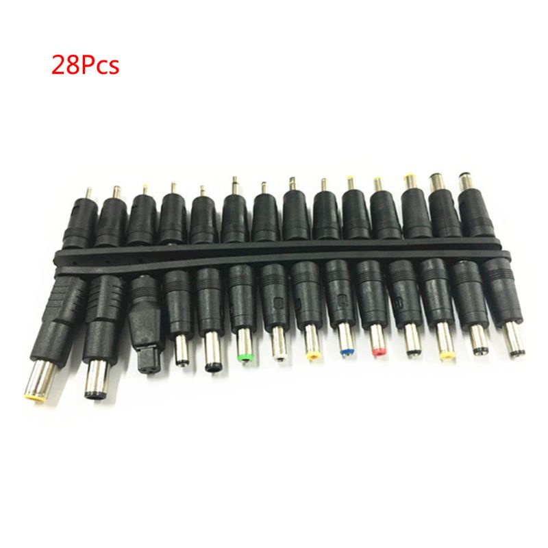 Set 8 / 28 / 34 Đầu Nối Nguồn AC Thông Dụng Cho Laptop