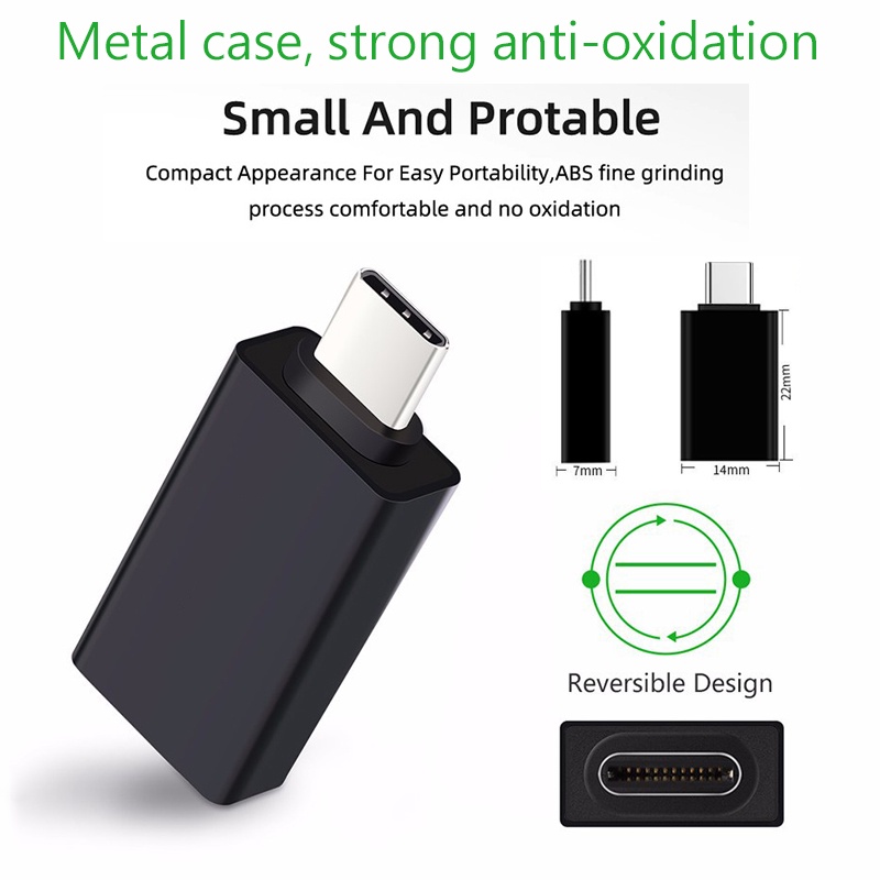 Đầu Chuyển Đổi USB Type C Sang USB 3.0 OTG Nhanh Và Sạc Chuyên Dụng