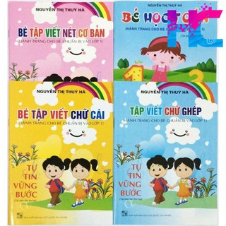 Vở 4 ôly - Vở bé tập viết chữ cái hành trang cho bé vào lớp 1