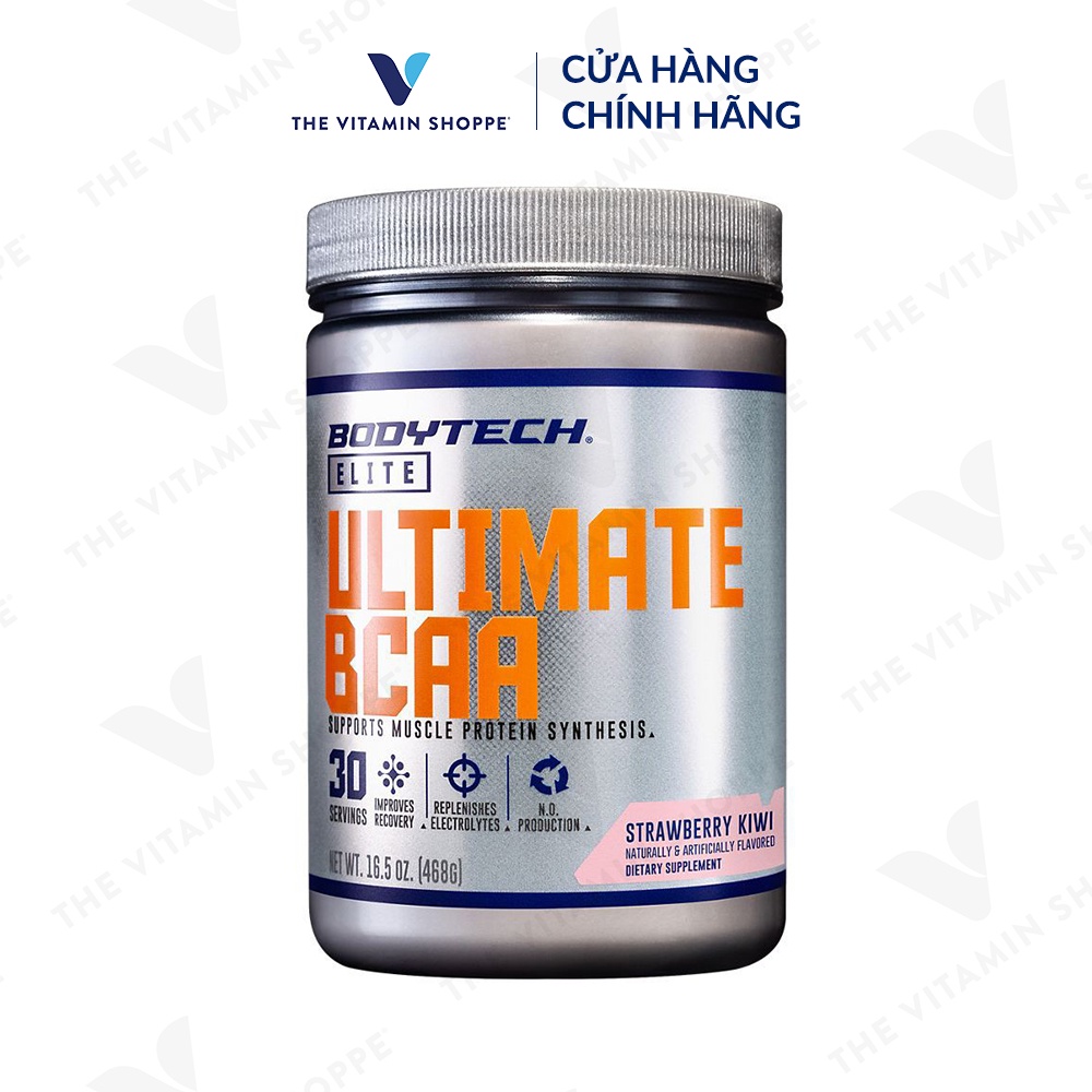 Bột hỗ trợ phát triển cơ bắp BODYTECH ELITE Ultimate Bcaa - Strawberry Kiwi 468gr