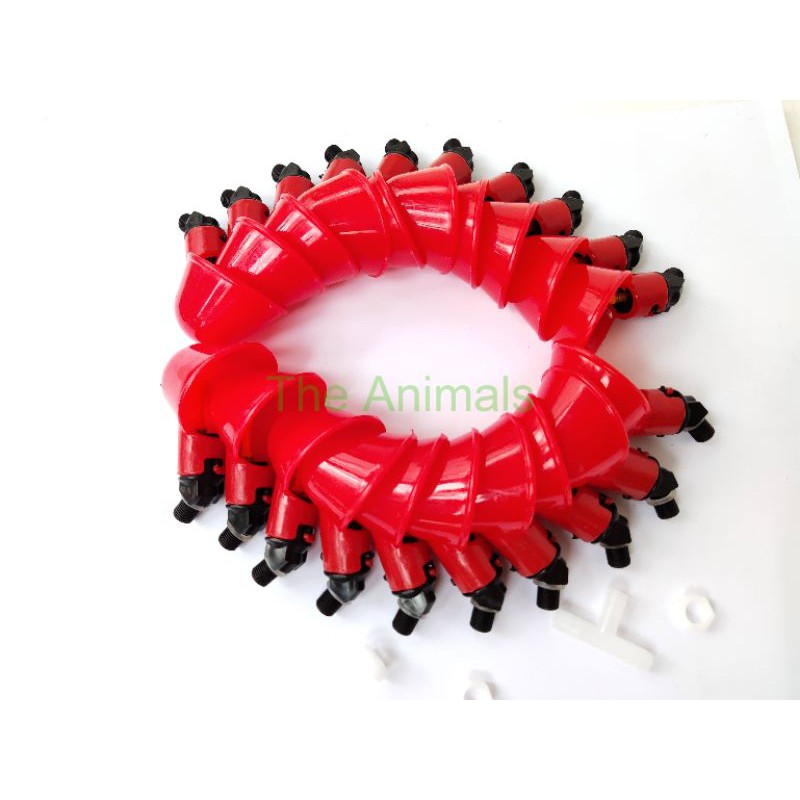 [COMBO 20 CÁI] Cốc uống nước tự động gắn xô sơn cho gà nuôi , vịt nuôi thả vườn