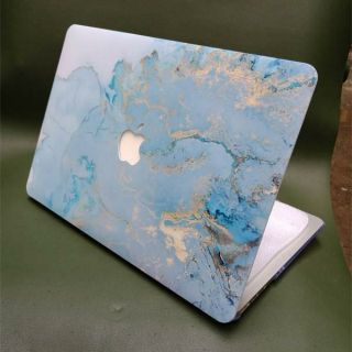 CASE VÂN ĐÁ XANH DÀNH CHO CÁC DÒNG MACBOOK( TẶNG KÈM NÚT BỊT BUI )