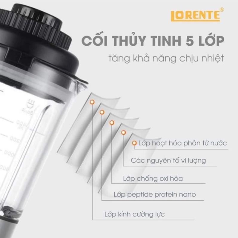 Máy làm sữa hạt Máy xay nấu đa năng Lorente LT - 2056 công suất 800W 1.75L bảo hành 12 tháng chính hãng