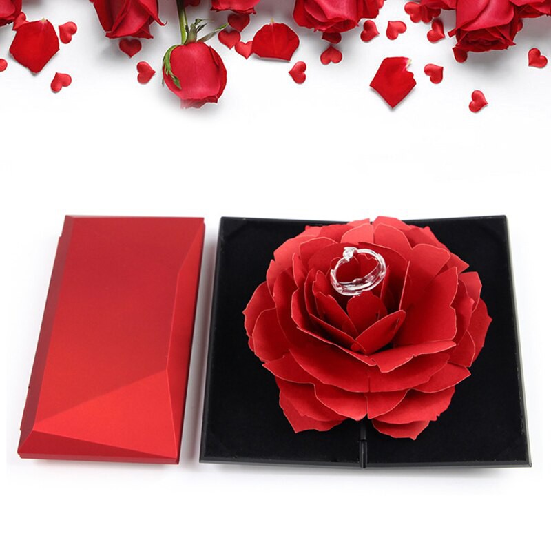 Hộp Hoa Hồng Đựng Nhẫn Bạc ALIS Món Quà Ý Nghĩa | BigBuy360 - bigbuy360.vn