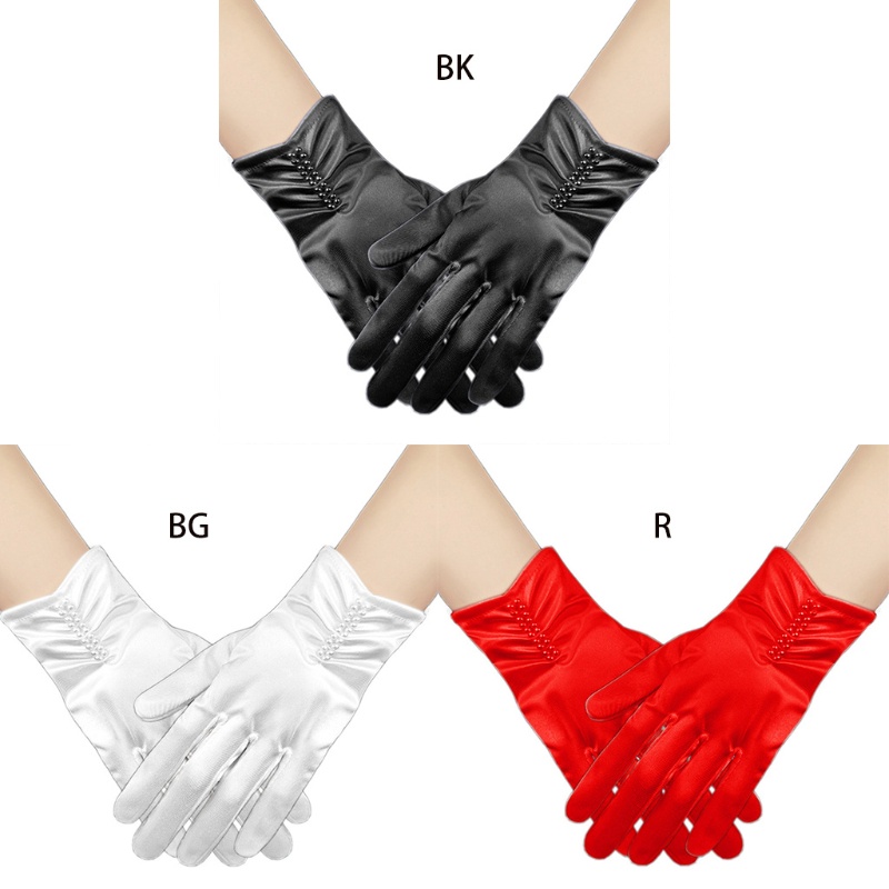 Găng Tay Satin Dài 1920s Dùng Cho Cô Dâu Trong Tiệc Cưới