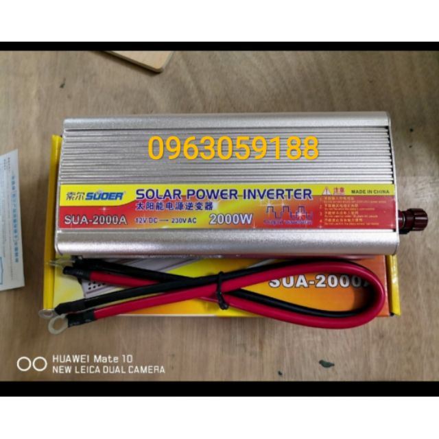 Bộ Chuyển Đổi 12V sang 220V -_2000w