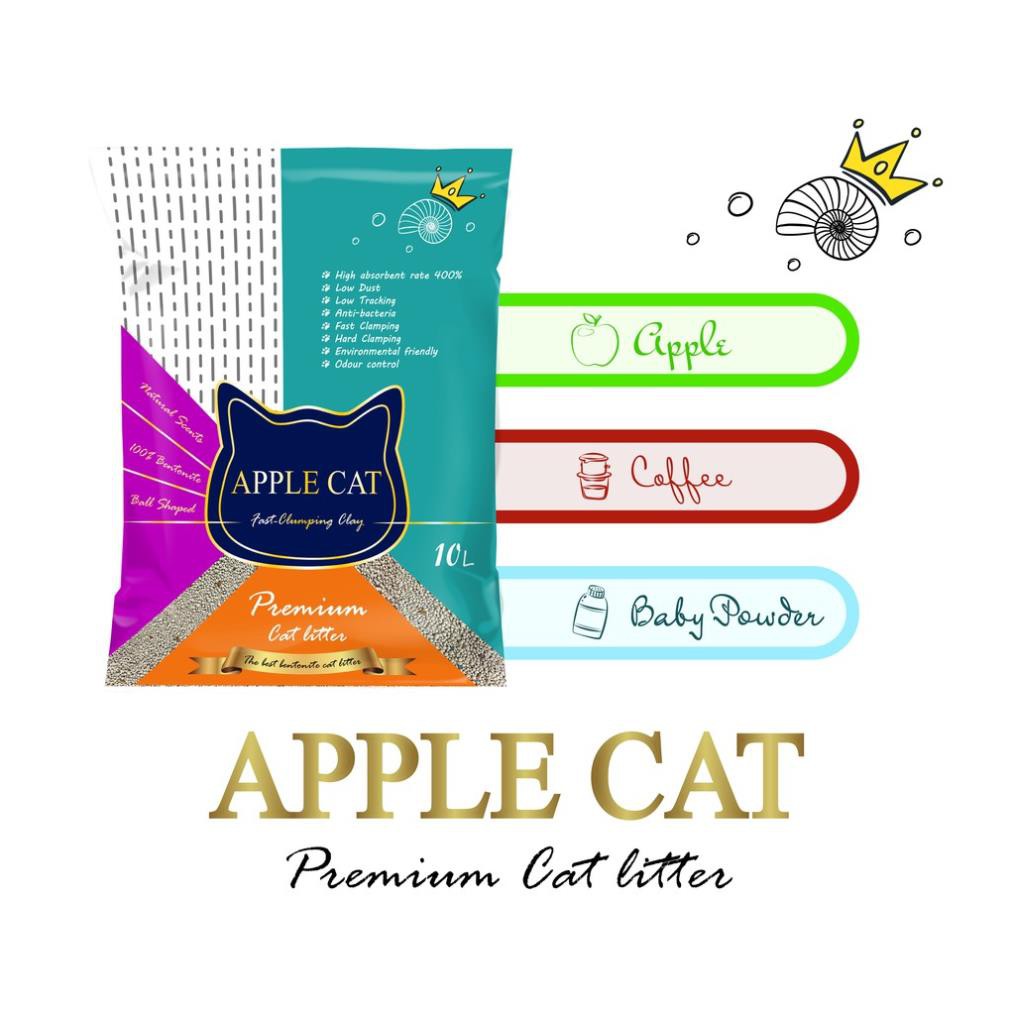 Cát Apple vệ sinh cho mèo 10 lít