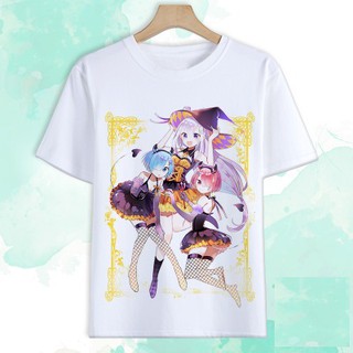 Áo thun anime Rem Ram Emilia