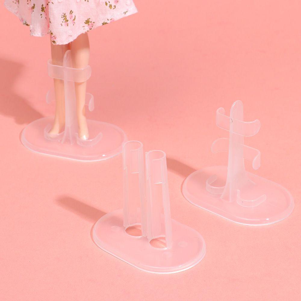 Set 5 Giá Đỡ Đồ Chơi Búp Bê Trong Suốt