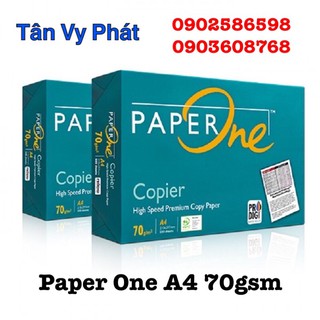 (Hỏa tốc) Giấy In Paperone A4 70gsm (5ream)