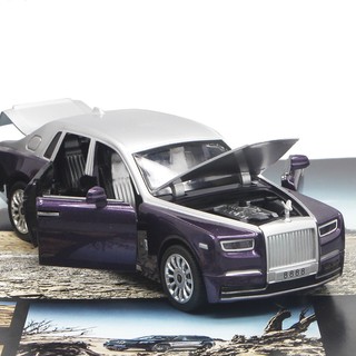 [Full box] Xe mô hình Rolls Royce Phantom 1:28 UNK
