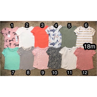 Áo cộc tay Old Navy bé gái hàng xuất (18m)