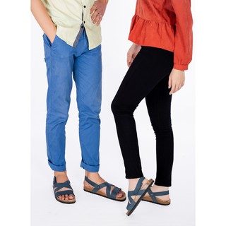 Dép đế trấu, da bò thật Nam Nữ mã D21