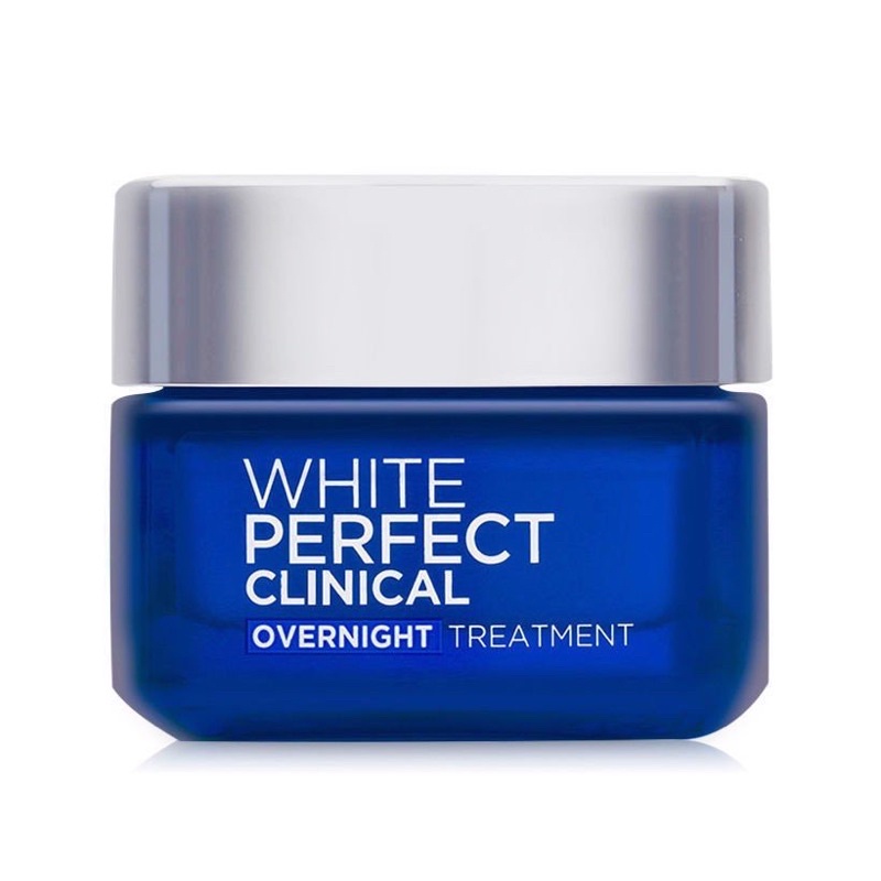 Kem Dưỡng Trắng Mịn Và Giảm Thâm Nám Ban Đêm L'Oreal Paris Aura Perfect Clinical 50ml