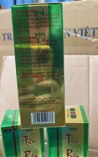 Tiêu Ban Thuỷ Chai 150ml
