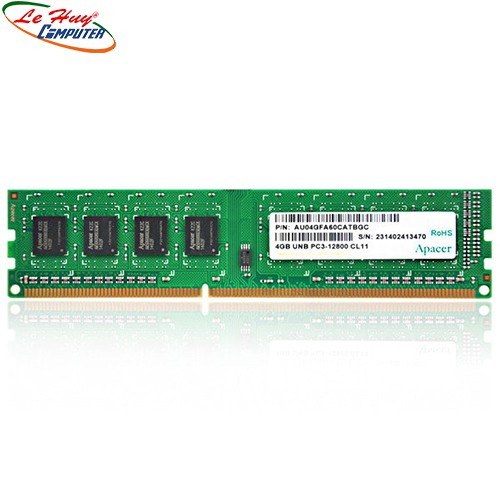 Ram Máy Tính Apacer DDR3 4G 1600Mhz